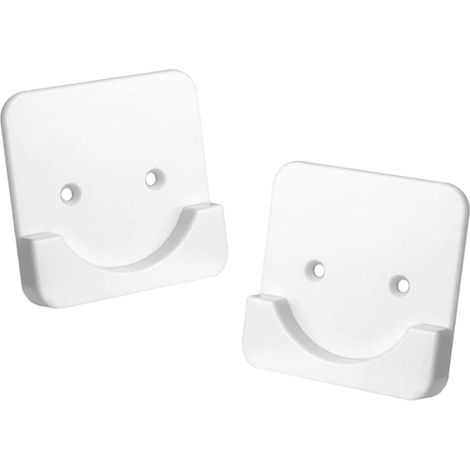 Support universel pour tringle à rideau Healeved , haute fiabilité et installation facile , en plast (1/5)
