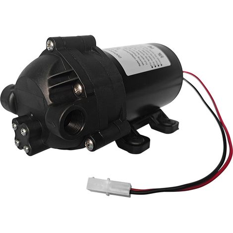 Pompe de surpression à membrane DC24V 60W 100G Filetage femelle G3/8 Pompe de surpression auto-amorçante pour l'irrigation de bassins de jardin (1/5)