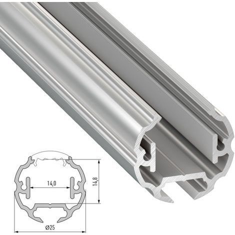 Profilo Alluminio Tipo COSMO 2,02M (1/5)