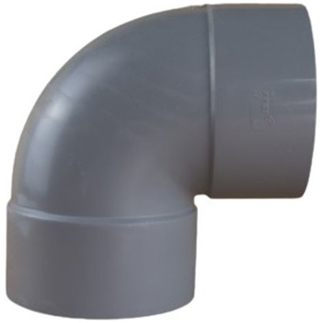 Coude PVC 87°30 Femelle/Femelle Ø125 - First Plast (1/5)