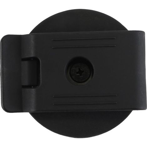 Clips magnétiques pour Ceinture, Porte-Outils magnétique Robuste, Organisateur de Ceinture magnétique Noir pour vis, Clous, Tournevis, clés, Accessoires métalliques 66 mm (1/5)