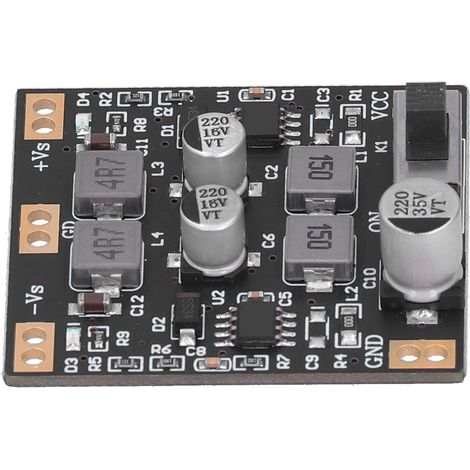 Module d'alimentation régulée, carte convertisseur d'alimentation positive/négative ajustable, accessoires (1/5)