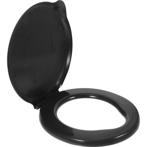 Tragbarer Toilettensitz für Erwachsene mit Deckel, Camping-Sitz, 20 l