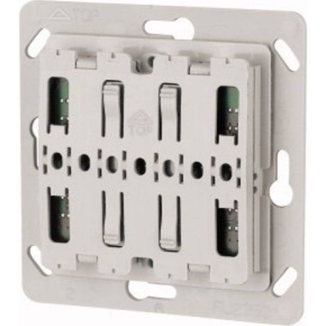 CTAA-02/04 Eaton xComfort 2 canali Interruttore a parete Grigio