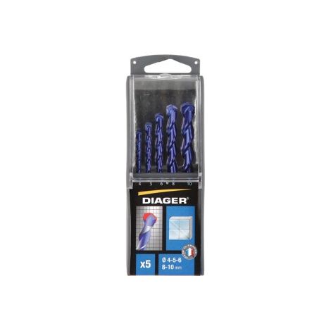 PUNTA CERAMICA SET 5 PZ - 4-10 MM