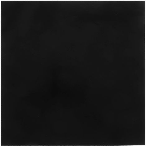 Tapis de protection en silicone résistant à la chaleur pour plaques à induction, réutilisable.-25X25CM-Black (1/4)