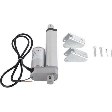 Linearer elektrischer Stellantrieb (24 V) für Maschinen und Anlagen, 100 mm Hub, 750 N Schubkraft, nur Stellantrieb