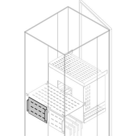 Rear Vert.Segr. Outputs Si de Rear Int.Up. H 225mm W 800mm 1STQ008826A0000 ABB PRVS2282