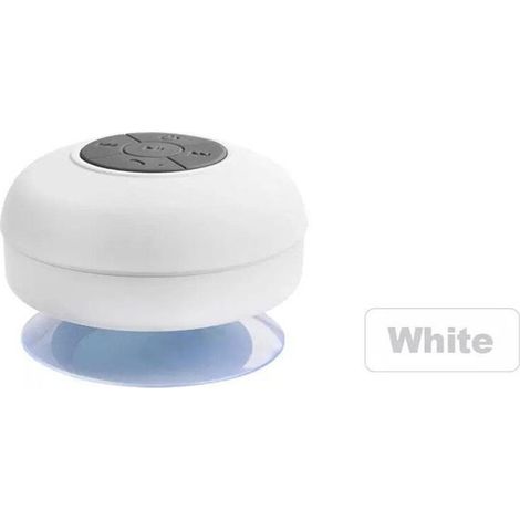 Haut - parleur Bluetooth étanche - ipx7 - ventouse intégrée - pour salle de bain et extérieur - portée Bluetooth 10 m - stéréo 360° - 1 pièce (1/5)