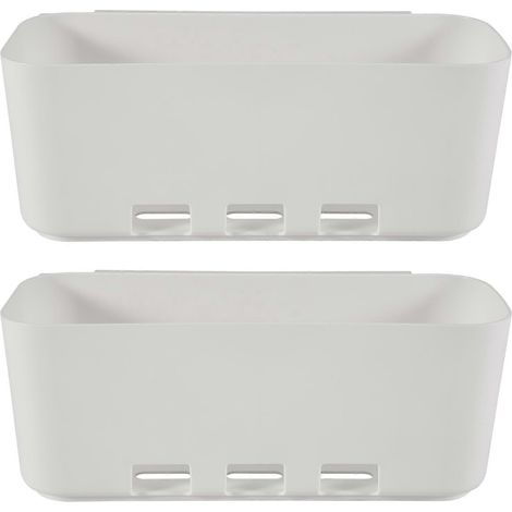Étagère coulissante pour placard 2 onE, panier de rangement coulissant pour placard de cuisine, tiroirs coulissants, panier de rangement (1/5)