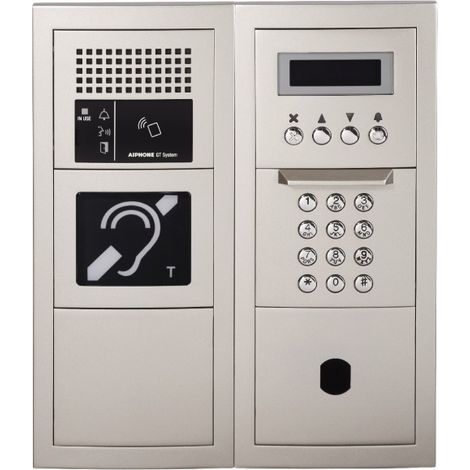 Platine audio modulaire à défilement boucle magnétique & emplacement vigik GTBAH AIPHONE 200275