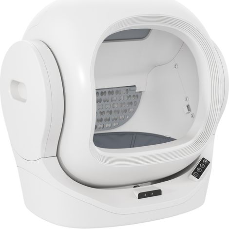 Intelligente automatische Katzentoilette 68 L mit App-Steuerung, 8 L, weiß (1/5)