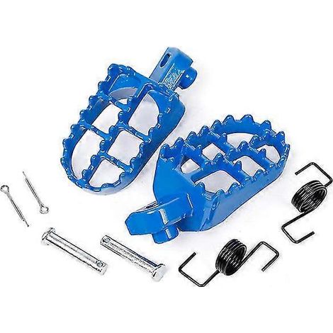 Motorrad-Fußrastenhalterung mit Hebel für Surron Light Bee XS Crosscountry Bike – blau (1/5)