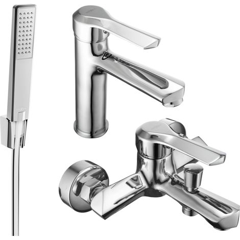 Mexen Sabre R72 set da bagno, cromato - 72103R72-00