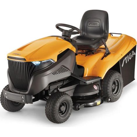 Motorrasen mit Zündung STIGA Estate7102W hydrostatisch 635cc Schnitt 102cm Sack 300L (1/4)