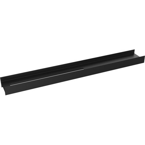 emco aura porte-serviettes/bain, 800 mm, fente à gauche, tablette (1/5)