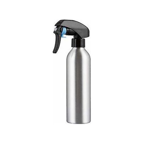 Flacon pulvérisateur rechargeable en aluminium pour la maison et le jardin - Métal/Noir (1/5)