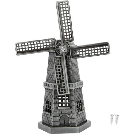 Moulin hollandais miniature européen, décoration artisanale pour bureau, maison et bureau (1/5)