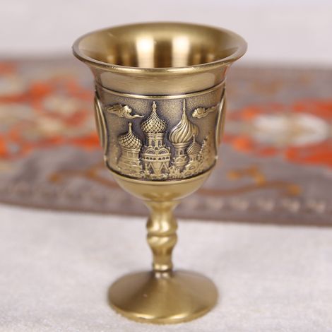(Château de Qinggu) Verres à vin à pied, style cour européenne, salle à manger haut de gamme