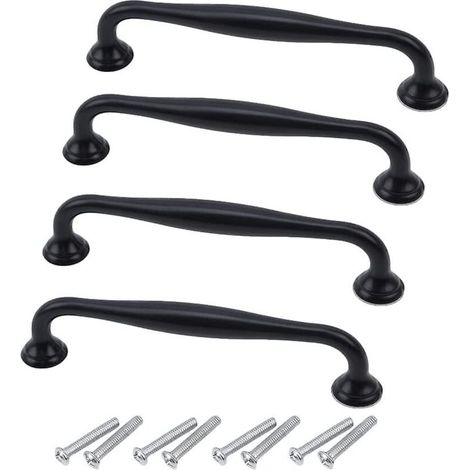 pezzi Maniglie per mobili Maniglie per armadietti Pomelli per cassetti Maniglie per mobili Maniglie per porte da cucina Maniglie per armadietti in acciaio inossidabile per armadietti (1/5)
