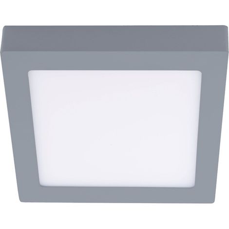 DOWNLIGHT LED NOVO PLUS quadratische Oberfläche GRAU (6 W) CR 02 + 437-06-181
