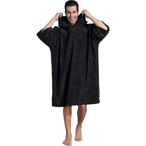 Peignoir de plage à capuche pour le surf (1/5)