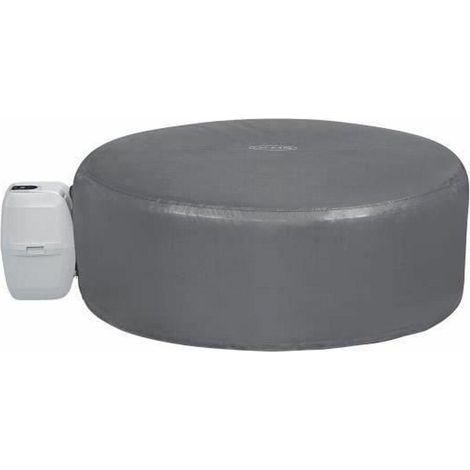 Bestway Cubierta térmica para spa redondo 180x66 cm gris