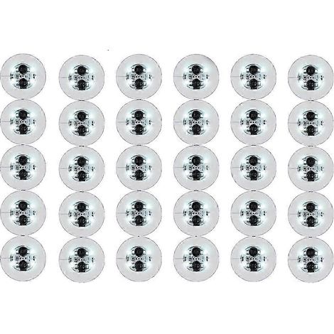 Lot de 30 sous-verres lumineux LED pour boissons, fonctionnant sur piles, pour bouteilles d'alcool, verres à vin, décorations de fête (1/5)