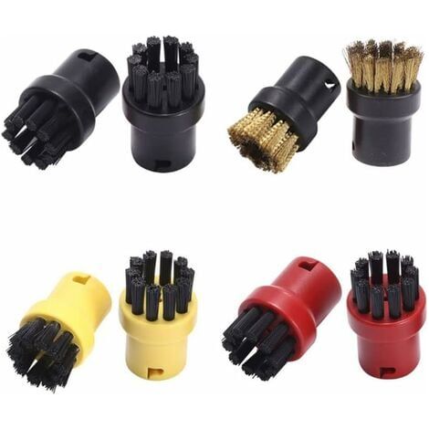 Lot de 8 brosses de nettoyage à vapeur,Accessoires de nettoyage à vapeur,pour Kärcher SC1 SC2 CTK10 SC3 SC4 SC5 SC7
