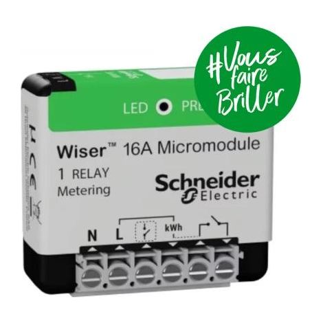 Schneider Electric Micromódulo empotrado Zigbee casa conectada