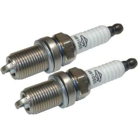 2 pièces accessoires de machines de jardin remplacement bougies d'allumage Briggs & Stratton 491055S (1/2)