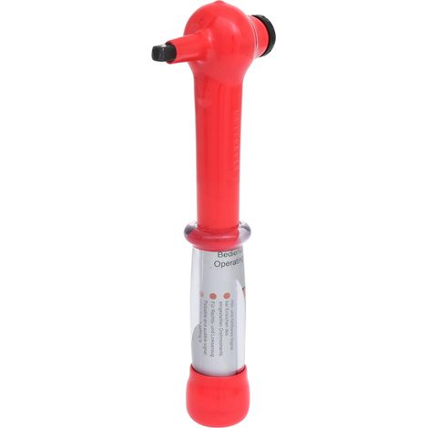 KS Tools 1/4 Mini Drehmomentschlüssel mit Schutzisolierung und Umschalt-Ratschenkopf, 5-25Nm (1/5)