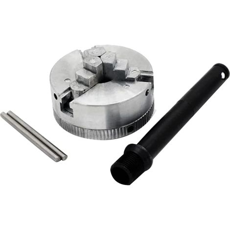 Z011 Mini Mandrin de Perceuse à Centrage Automatique en Métal à 3 Mâchoires pour Tour à Mandrin en Métal avec pour Machine-Outil de Tour CNC (1/5)