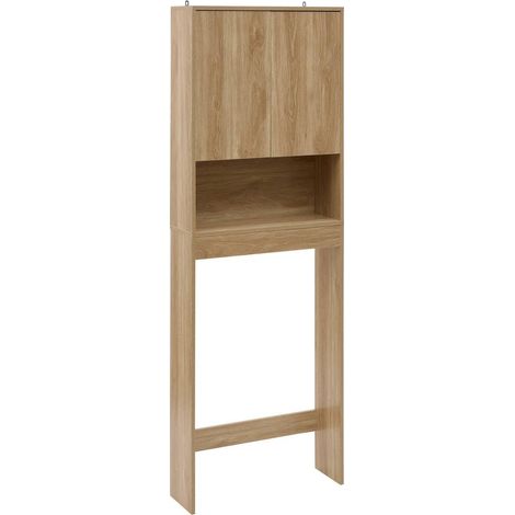 Meuble wc abana rectangulaire 20x63cm beige - 5five (1/5)