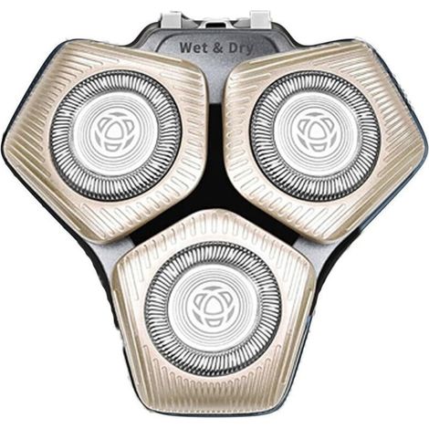 Scherköpfe SH71/50 für Philips Rasierer der Serien S5000, S7000, SH60/70 und SH71/50 (Gold)