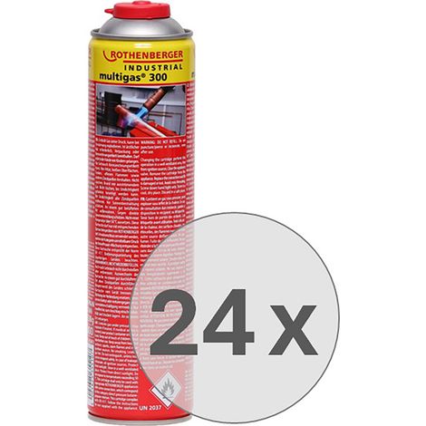ROTHENBERGER Industrial  24x Multigas  300 600  ml - 35510 (1/2)