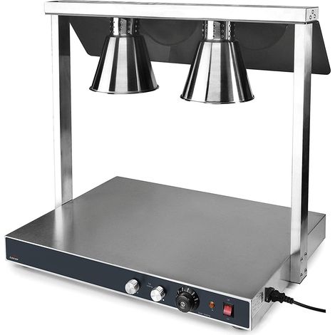 LACOR Calentador de Buffet, 50 W, Plata