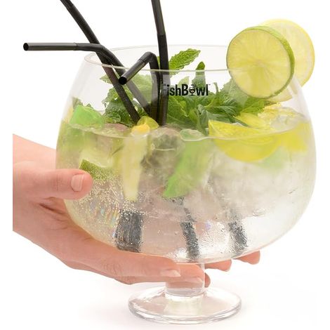 Fishbowl Glass Glass Glass Bowl Size Single Liter (1/5)