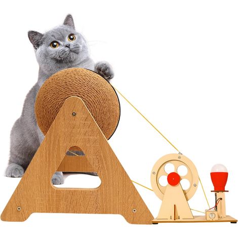 Jouet pour chat - Balle à gratter en sisal - Jouet (1/5)