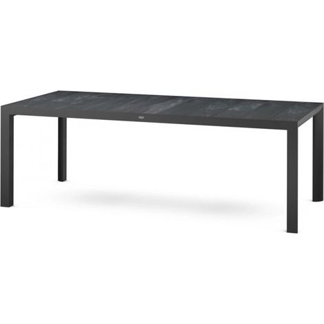 Siena Garden Dining Tisch Silva 220x100 cm anthrazit/wood grey M29424 (1/5)