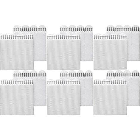 24 Paires Languettes Accroches Tableaux 19x92mm Fixation Sans Percer (1/5)