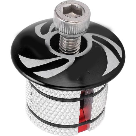 Fourche avant vélo tige expansion noire, noyau support accrochage, pièce réparation bicyclette, outil fixation fourche avant (1/5)