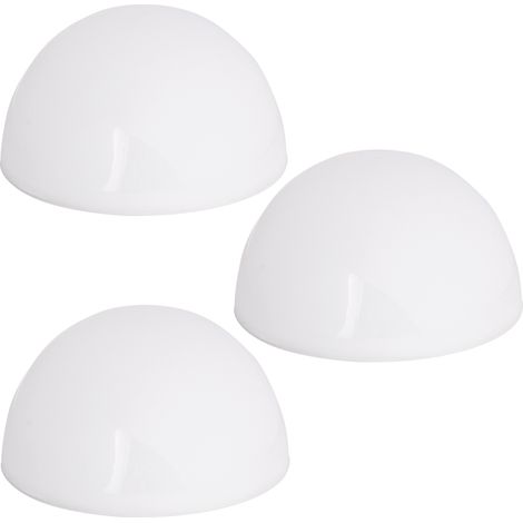 MONZANA® Set di luci solari LED rotonde da giardino 3 unità con sensore senza cablaggio (1/5)