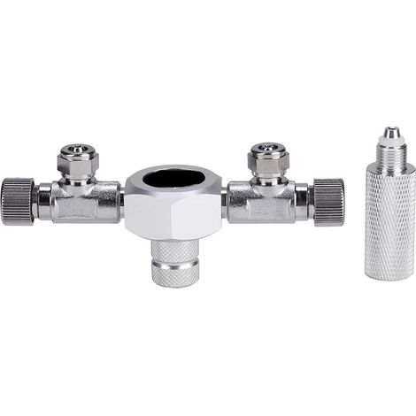 Répartiteur de CO2 Distributeur Multi-Voies CO2 Répartiteur Multi-Passes Régulateur D'aquarium Vanne de Répartition de CO2 pour Aquarium(2 façons) (1/5)