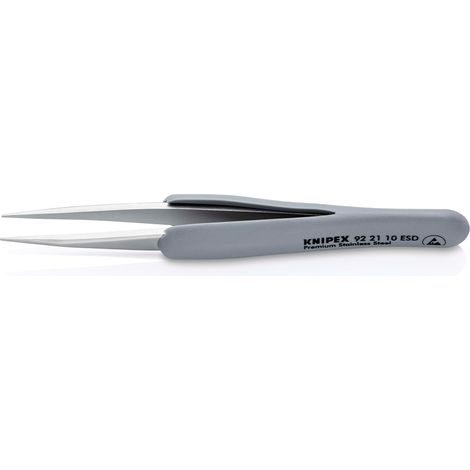 Draper RUBBER TWEEZERS ESD S/STEEL 13193 13193 ESD Precision Tweezers with rubber handles ESD