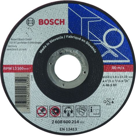 Corte recto Expert Metal: 115x1,6mm