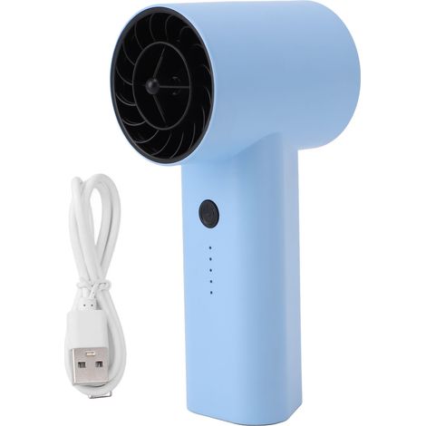 Ventilatore Portatile ad Alta Velocità 130000 RPM, 5 Livelli, Batteria 2200mAh – Design Compatto in ABS Elegante – Ideale per Ufficio, Viaggi e Outdoor (1/5)