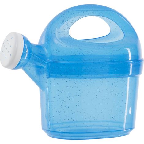 Annaffiatoio di plastica blu con glitter - Intex (1/4)