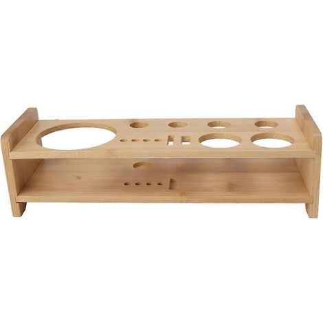 Barkeeper-Set-Ständer, Halter für Barkeeper-Werkzeuge aus Holz, kompakter Organizer mit großem Fassungsvermögen, robustes Material, mehrstufiges Design (1/5)