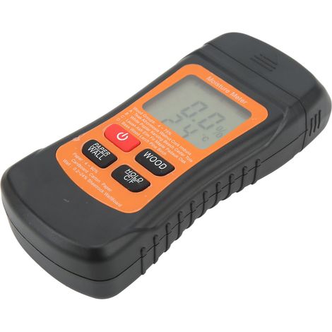 Humidimètre Bois Thermomètre Numérique Écran LCD pour Carton Mur ZN-MT02 (1/5)